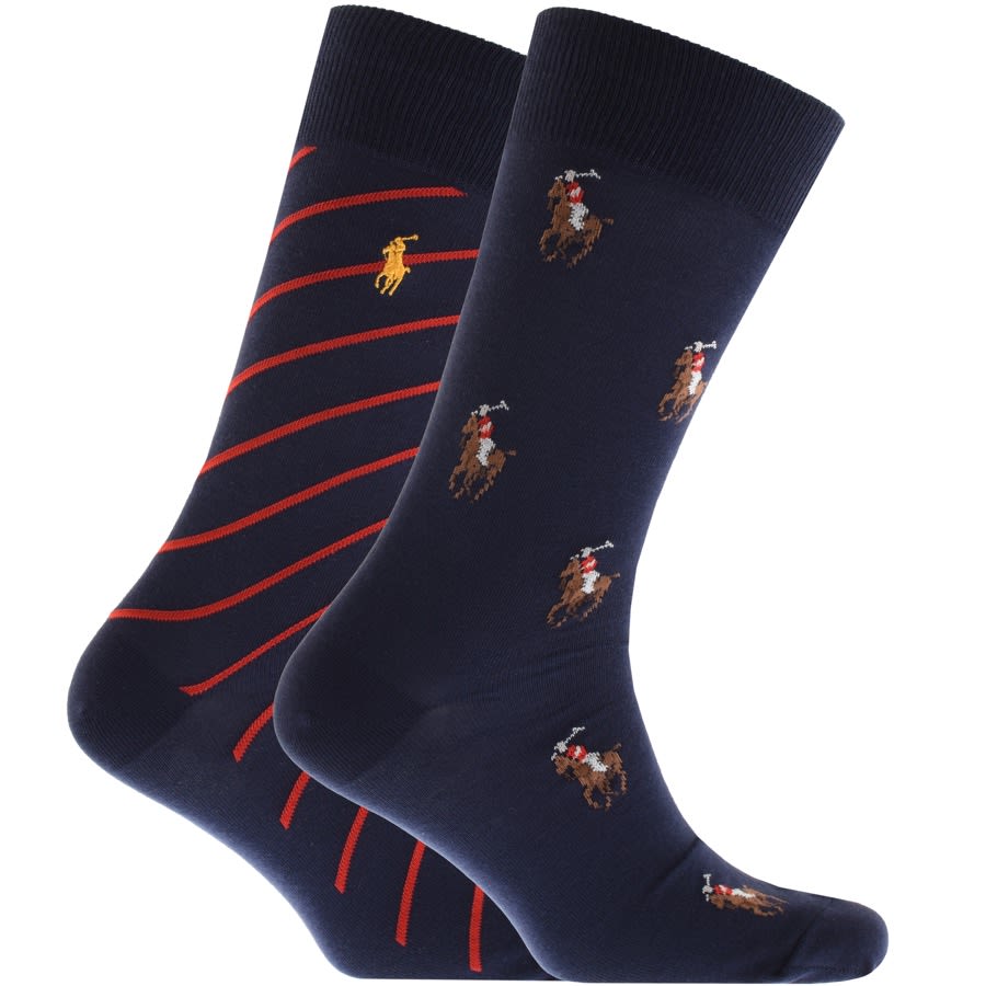 Alternative Image for ProductRalph Lauren 2 Pack Socks Navy1